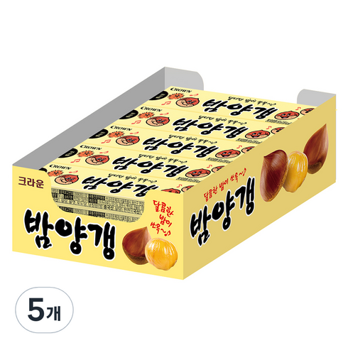 크라운 밤양갱, 1kg, 5개