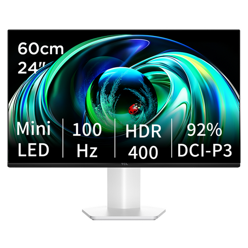 TCL FHD Mini LED 오피스 모니터, 60cm, 24G54
