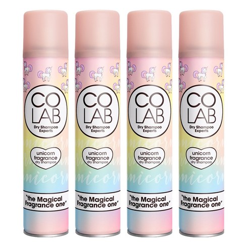 코랩 드라이샴푸 유니콘, 200ml, 4개