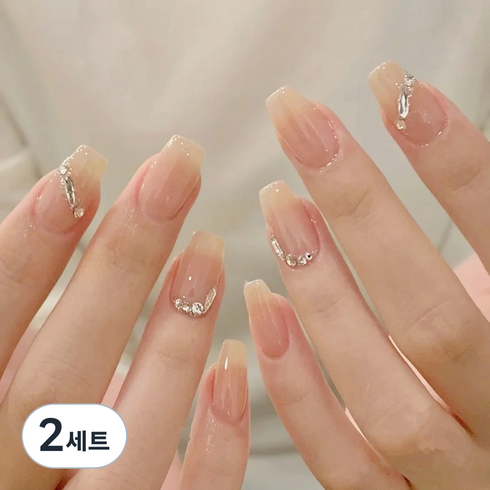 잇템샵 네일아트 네일팁 세트, 2세트, 디자인009