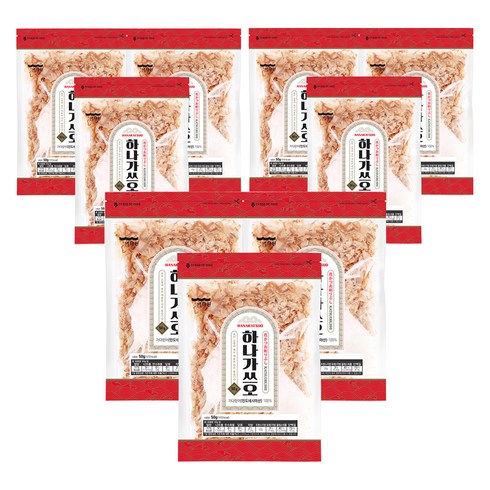 바다원 하나가쓰오 부시 3p, 50g, 9개