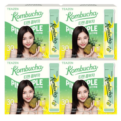 티젠 파인애플 콤부차, 5g, 30개입, 4개