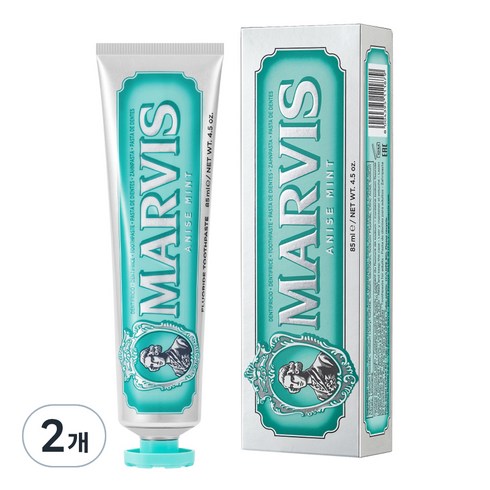 마비스 아니스 민트 치약, 2개, 85ml