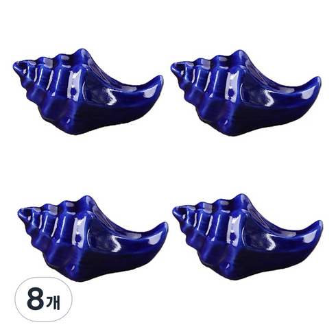 테이블 젓가락 홀더 소라디자인, 블루, 8개
