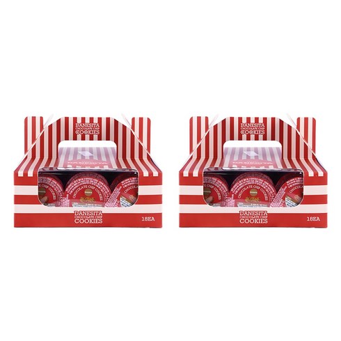 다네시타 초콜릿칩 쿠키 싱글서브, 360g, 2개