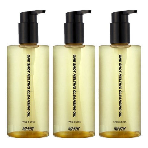 머지 원 샷 멜팅 클렌징 오일, 300ml, 3개
