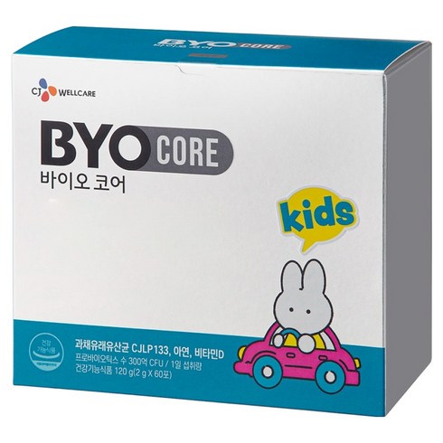 바이오코어 키즈 유산균 60p, 120g, 1박스