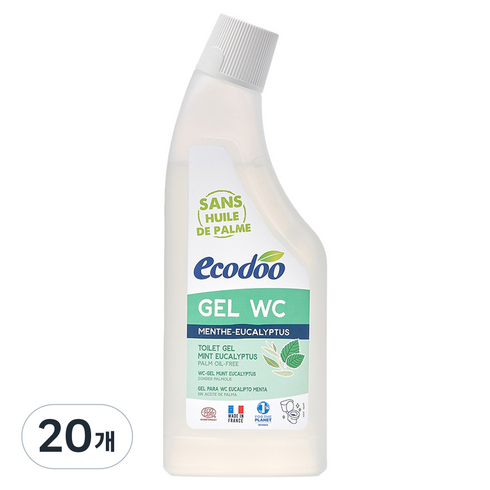 에코두 변기세정제 민트, 20개, 750ml