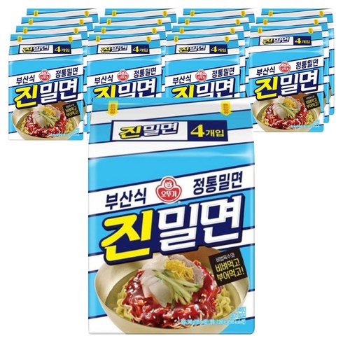 오뚜기 진밀면 135g, 64개