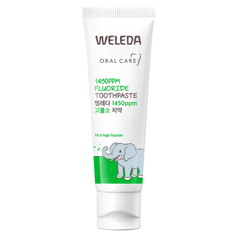 벨레다 1450 고불소 어린이 치약 스피아민트향, 50g, 1개