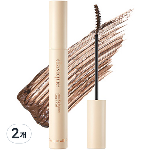 데이지크 무드 업 롱앤컬 마스카라 7.5g, 02초코브라운, 2개