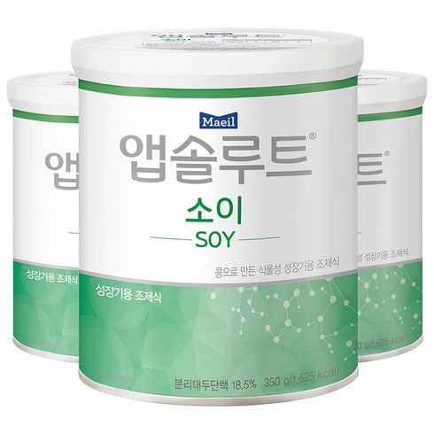 앱솔루트 베이비웰 소이분유, 350g, 1개