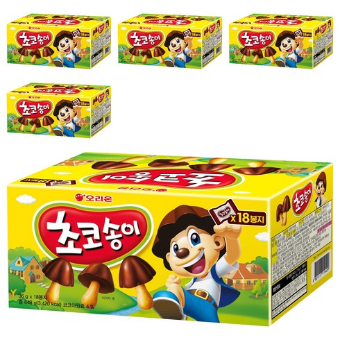 초코송이, 648g, 5개