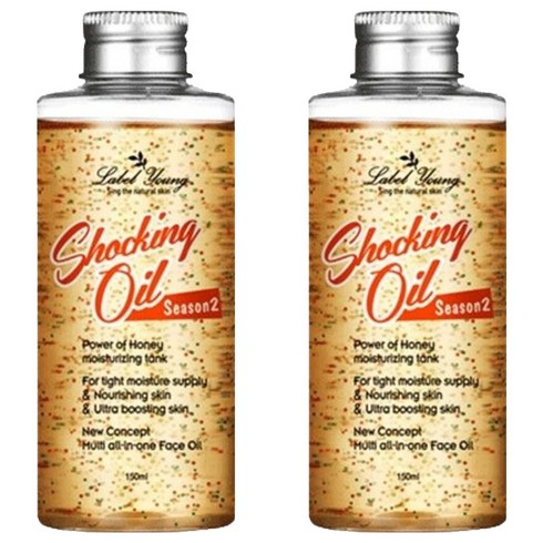 라벨영 쇼킹오일 2탄, 150ml, 2개