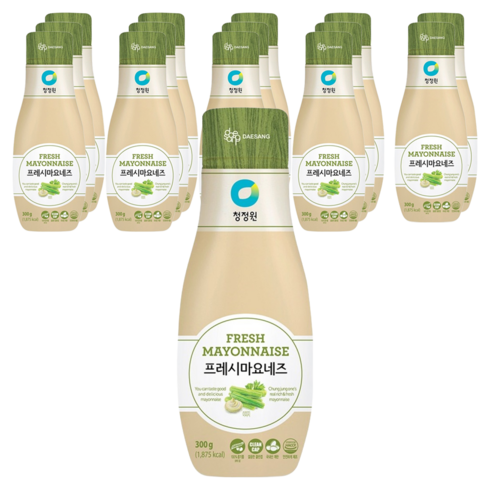 청정원 프레시 마요네즈, 300g, 15개