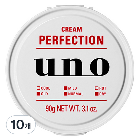 우노 크림 퍼펙션 에프, 90g, 10개