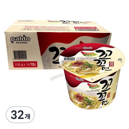꼬꼬면 왕컵 105g, 32개