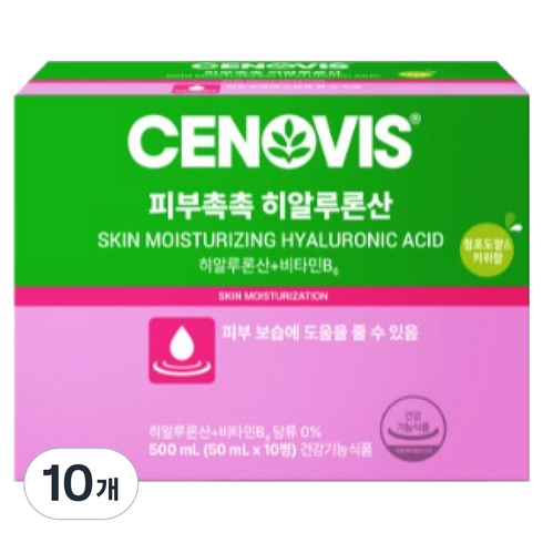 세노비스 피부촉촉 히알루론산 비타민B6 10p, 500ml, 10개