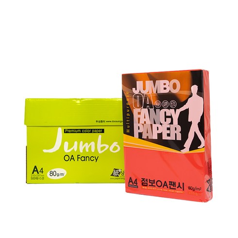 두성 OA팬시페이퍼점보 80g, 500개, A4