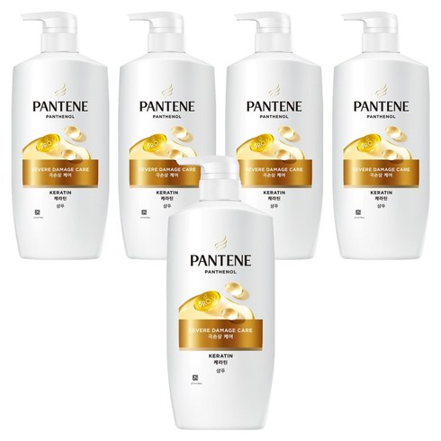 팬틴 극손상케어 샴푸 프루티 플로럴, 750ml, 5개