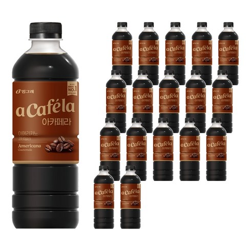 아카페라 아메리카노 과테말라, 1L, 18개