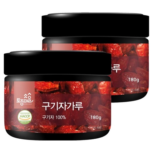토종마을 구기자 가루, 2개, 180g