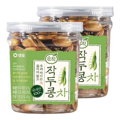 순작 작두콩차 원물, 60g, 1개입, 2개