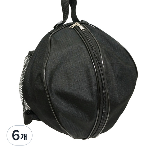 보냄 싱글 볼백, 블랙, 6개