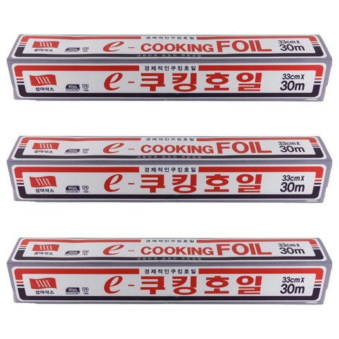 삼아삭스호일 e 쿠킹호일, 30m, 3개