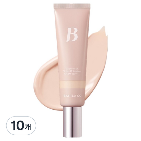 바닐라코 에센스 스킨 톤업 BB 틴티드 모이스처라이저 크림 SPF50+ PA++++, 01 로지, 35ml, 10개