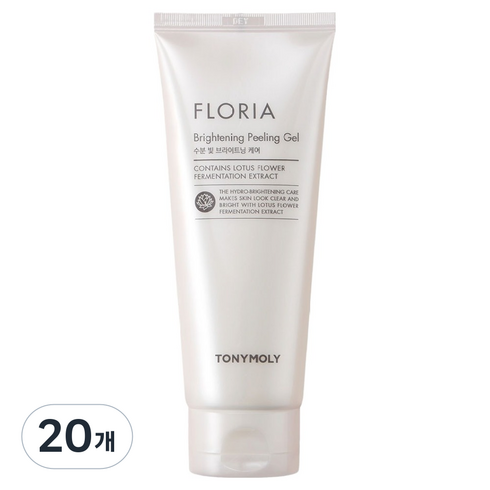 토니모리 플로리아 브라이트닝 필링 젤, 150ml, 20개