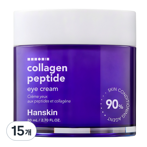 한스킨 콜라겐 펩타이드 아이크림, 80ml, 15개