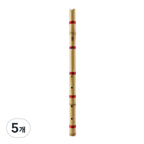 엔젤악기 성십오 대나무 단소, 자연 갈색, 5개