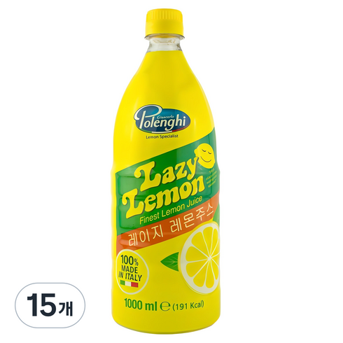 레이지레몬 주스, 1L, 15개