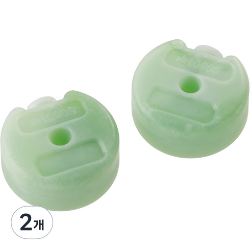 로고스 배속 동결 빙점하 아이스팩 컴팩트, 2개, 2개