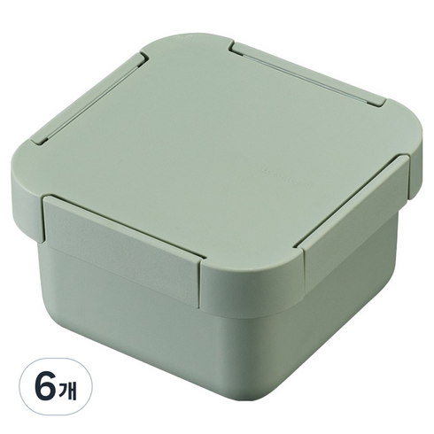 락앤락 투고 샐러드박스 1.3L, 민트, 6개