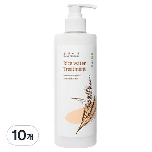 댕기머리 라이스 워터 트리트먼트, 10개, 400ml