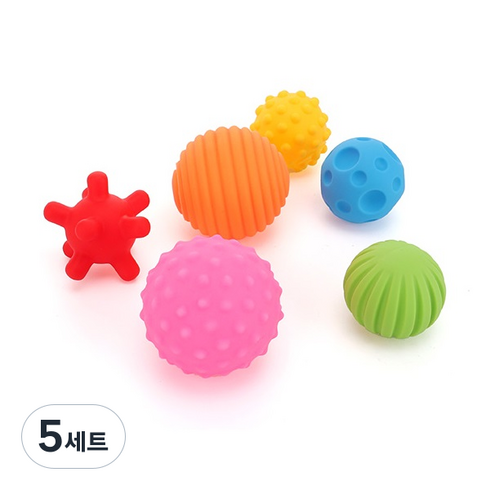 캐스비 스포츠 말랑 쉐이프공 6p, 랜덤 발송, 5세트