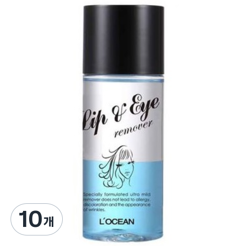 로쎄앙 립앤아이 리무버 블루, 100ml, 10개
