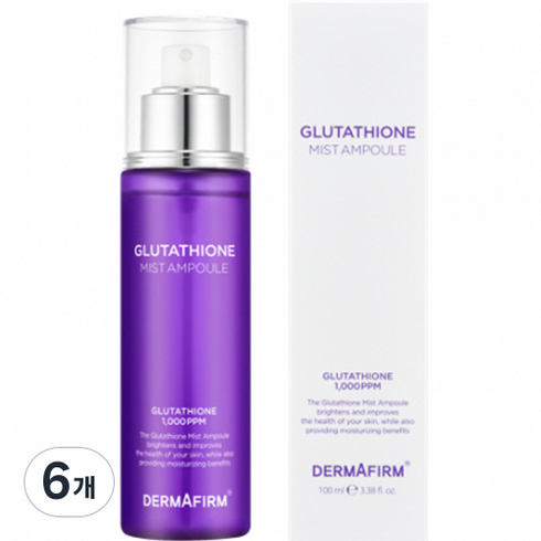 더마펌 글루타치온 미스트 앰플, 6개, 100ml