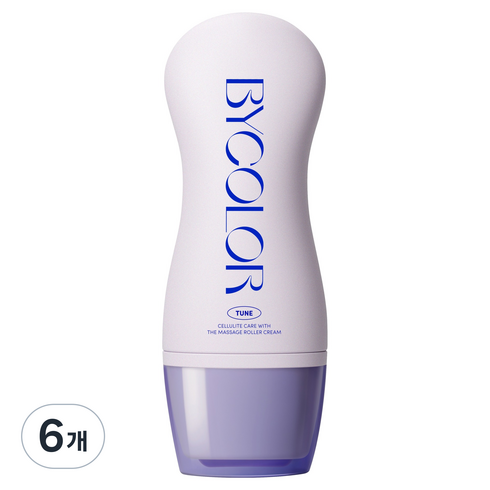 바이컬러 튠 탄력 롤러 크림, 6개, 120ml