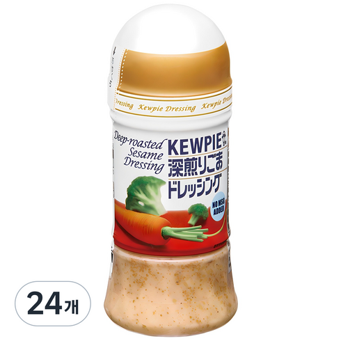 큐피 참깨 드레싱, 150ml, 24개