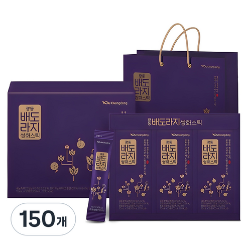 광동 배도라지 쌍화스틱, 10ml, 150개