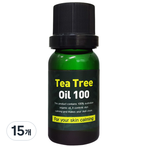 시크릿플랜트 티트리 오일 100, 10ml, 15개
