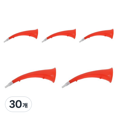 파티쇼 응원 휜 나팔, 30개