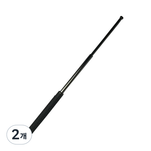호신용 삼단봉 15 640mm 블랙타입 511, 2개