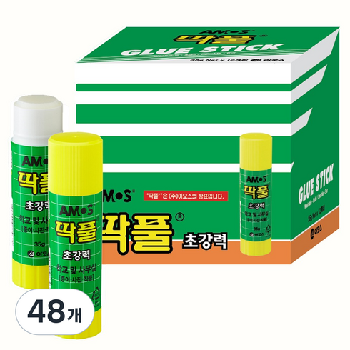 아모스 딱풀, 35g, 48개