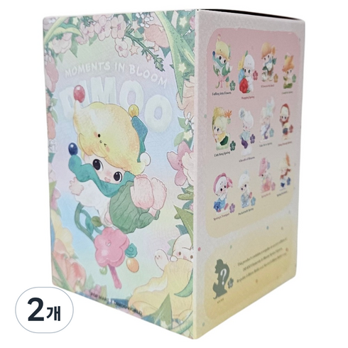 팝마트 디무 꽃 피는 순간 시리즈 피규어 랜덤발송, 2개