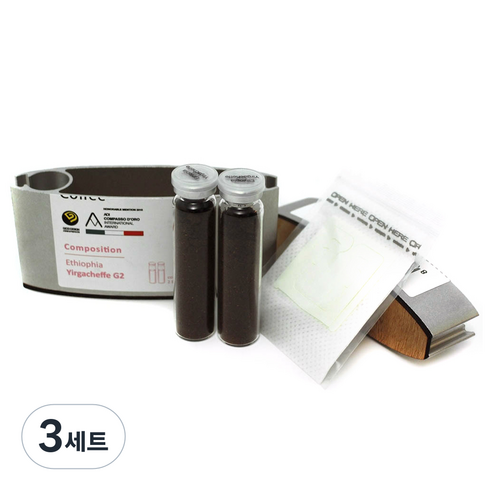 포듐 플래티늄 이디오피아 커피세트, 원두 2병 + 필터 2개 + 공명 스피커, 3세트
