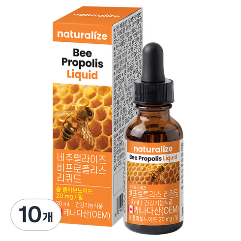 네추럴라이즈 비프로폴리스 리퀴드, 30ml, 10개